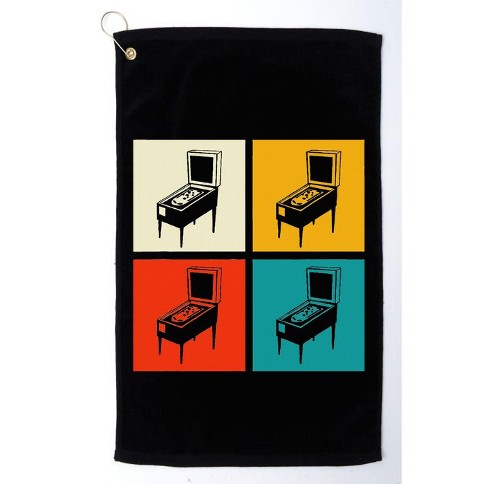 Pinball Machine Pinball Player Retro Golf Towel