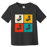 Pinball Machine Pinball Player Retro Toddler T-Shirt