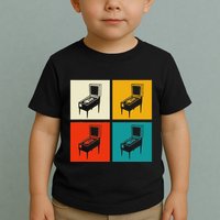 Pinball Machine Pinball Player Retro Toddler T-Shirt