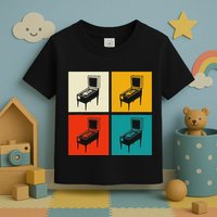 Pinball Machine Pinball Player Retro Toddler T-Shirt