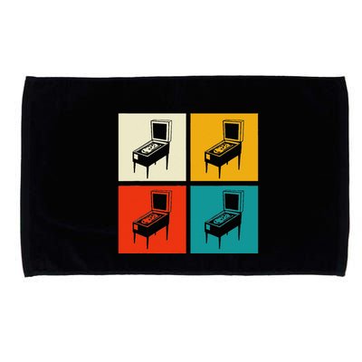 Pinball Machine Pinball Player Retro Microfiber Hand Towel