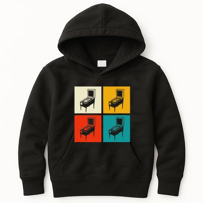 Pinball Machine Pinball Player Retro Kids Hoodie