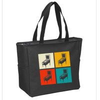 Pinball Machine Pinball Player Retro Zip Tote Bag