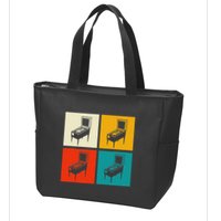 Pinball Machine Pinball Player Retro Zip Tote Bag
