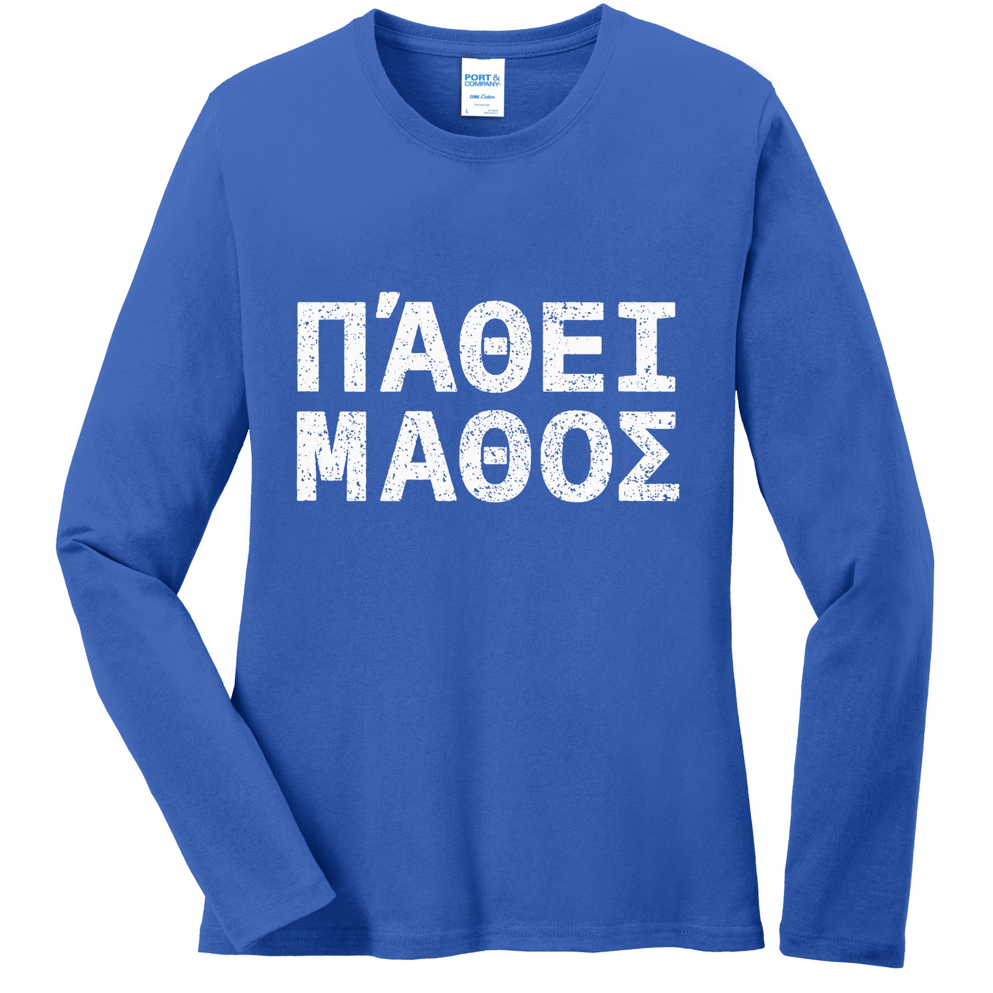 Pathei Mathos Ladies Long Sleeve Shirt