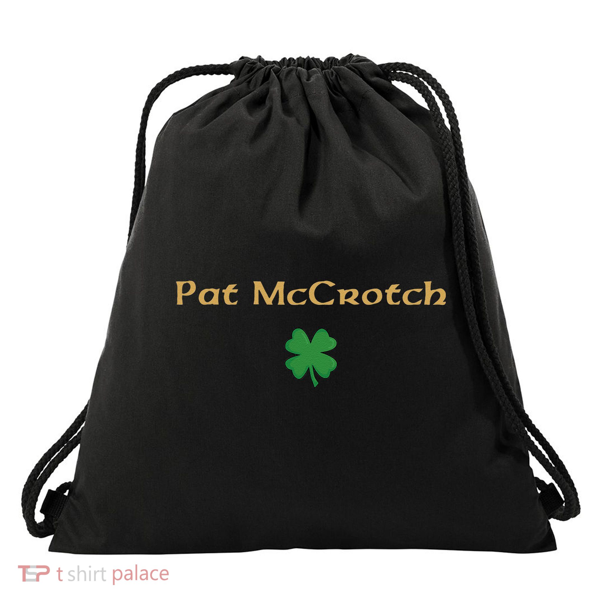 Pat McCrotch Drawstring Bag