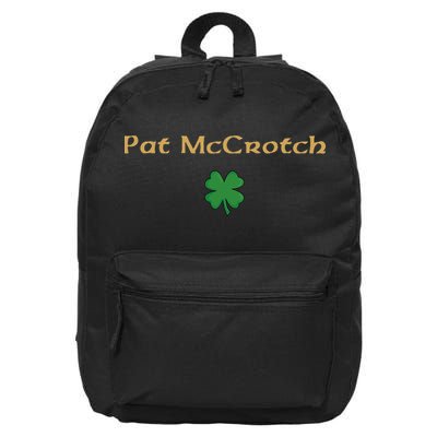 Pat McCrotch 16 in Basic Backpack