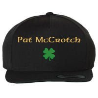 Pat McCrotch Wool Snapback Cap
