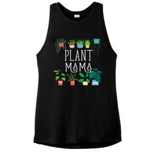 Plant Mama Proud Plant Parent Ladies PosiCharge Tri-Blend Wicking Tank