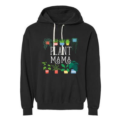 Plant Mama Proud Plant Parent Garment-Dyed Fleece Hoodie