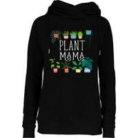 Plant Mama Proud Plant Parent Womens Funnel Neck Pullover Hood