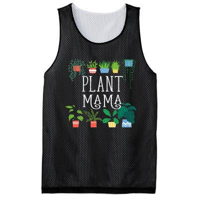 Plant Mama Proud Plant Parent Mesh Reversible Basketball Jersey Tank