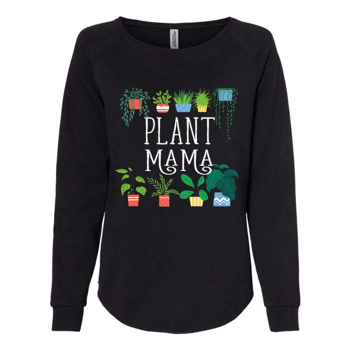 Plant Mama Proud Plant Parent Womens California Wash Sweatshirt