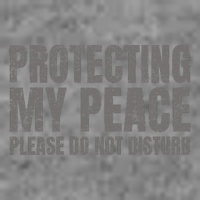 Protecting My Peace Please Do Not Disturb Sustainable Beanie