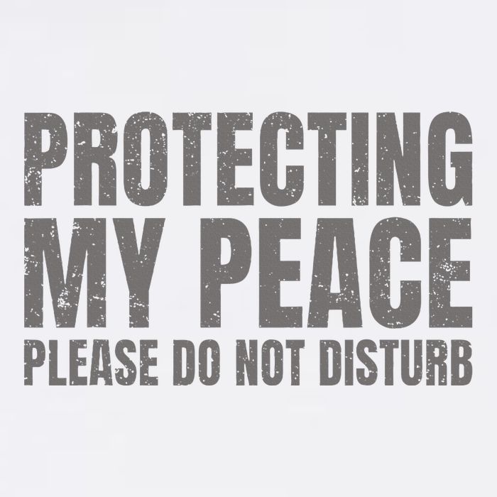 Protecting My Peace Please Do Not Disturb Apron