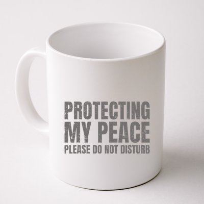 Protecting My Peace Please Do Not Disturb Mug