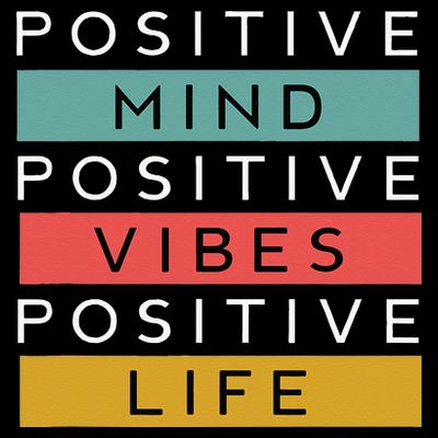 Positive Mind Positive Vibes Positive Life T-Shirt
