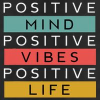 Positive Mind Positive Vibes Positive Life Adult Drive Performance Visor