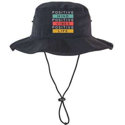 Positive Mind Positive Vibes Positive Life Bucket Hat