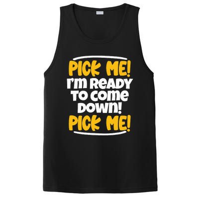 Pick Me Pick Me Funny Family Matching Gifts For Tv Lovers PosiCharge Competitor Tank