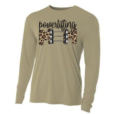 Powerlifting Mom Powerlifting Mama Of A Powerlifter Cooling Performance Long Sleeve Crew