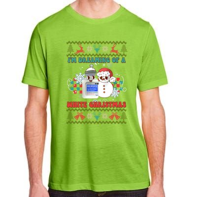 Peppermint Mocha Propofol IM Dreaming Of A White Christmas Gift Adult ChromaSoft Performance T-Shirt