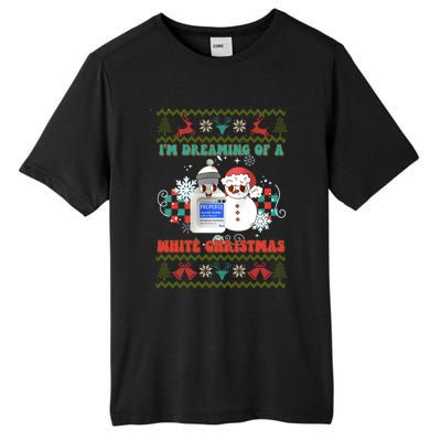 Peppermint Mocha Propofol IM Dreaming Of A White Christmas Gift Tall Fusion ChromaSoft Performance T-Shirt