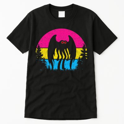 Pan Mothman Pansexual Pride Point Pleasant Cryptid Tall T-Shirt