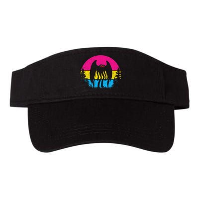 Pan Mothman Pansexual Pride Point Pleasant Cryptid Visor