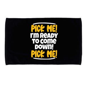 Pick Me Pick Me Funny Family Matching Gifts for TV Lovers Microfiber Hand Towel