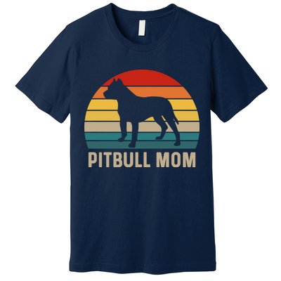 Pitbull Mom Premium T-Shirt