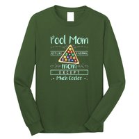 Pool Mom Pool Billiards Mother's Day Pool Player Long Sleeve Shirt