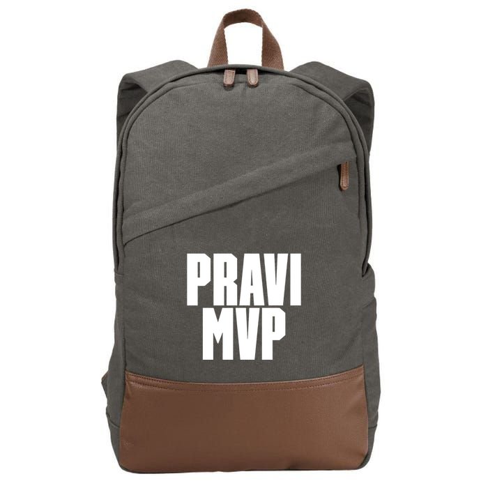 Pravi Mvp Cotton Canvas Backpack