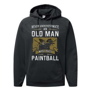 Paintball Master Paintballing Tactical Sports Paintballers Performance Fleece Hoodie