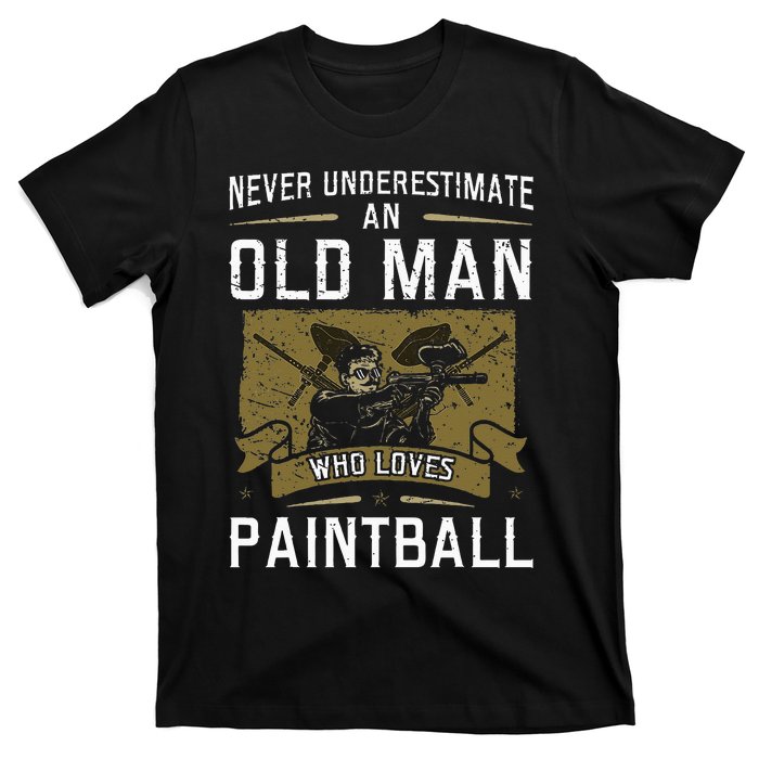 Paintball Master Paintballing Tactical Sports Paintballers T-Shirt