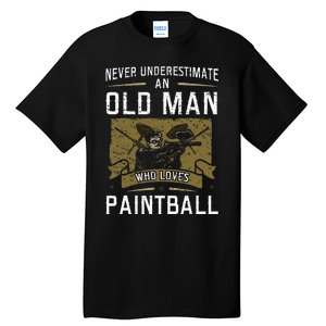 Paintball Master Paintballing Tactical Sports Paintballers Tall T-Shirt