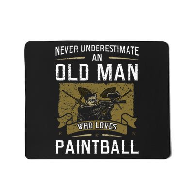 Paintball Master Paintballing Tactical Sports Paintballers Mousepad