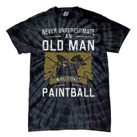 Paintball Master Paintballing Tactical Sports Paintballers Tie-Dye T-Shirt