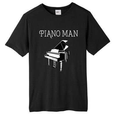 Piano Man Piano Player Pianist Classical Music Lover Tall Fusion ChromaSoft Performance T-Shirt