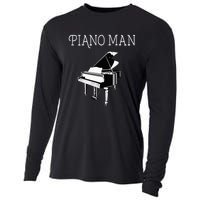 Piano Man Piano Player Pianist Classical Music Lover Cooling Performance Long Sleeve Crew