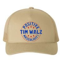 Positive Masculinity Pro Kamala Tim Walz 2024 Yupoong Adult 5-Panel Trucker Hat