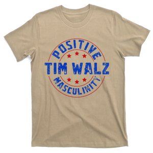 Positive Masculinity Pro Kamala Tim Walz 2024 T-Shirt