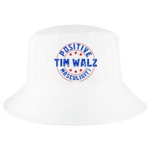 Positive Masculinity Pro Kamala Tim Walz 2024 Cool Comfort Performance Bucket Hat