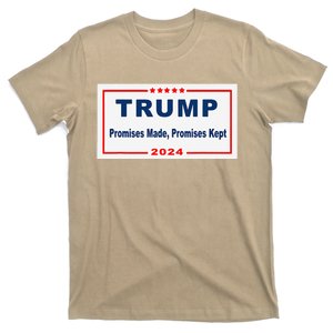 Promises Made Promises Kept Trump 2024 47 T-Shirt