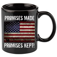 Promises Made Promises Kept 2025 Trump 11oz C Handle Ceramic Mug