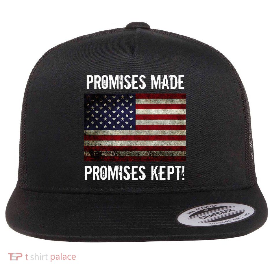 Promises Made Promises Kept 2025 Trump Flatbill Hat