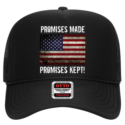 Promises Made Promises Kept 2025 Trump Trucker Hat