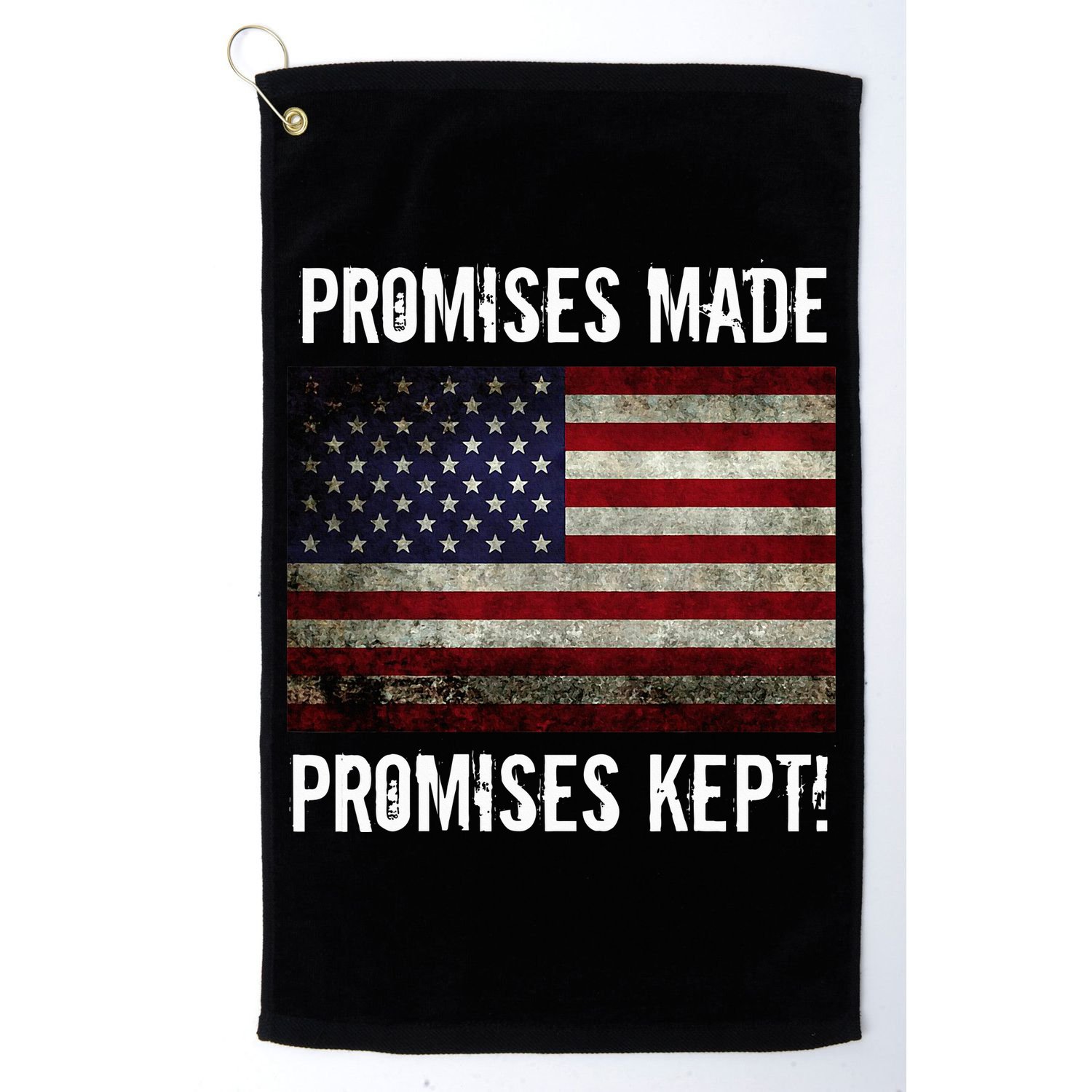 Promises Made Promises Kept 2025 Trump Golf Towel