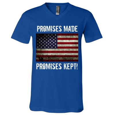 Promises Made Promises Kept 2025 Trump V-Neck T-Shirt