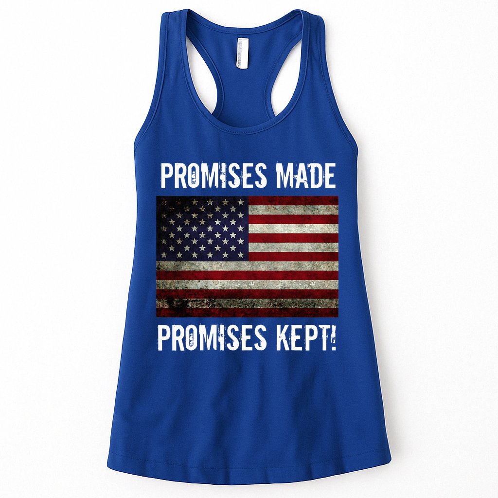 Promises Made Promises Kept 2025 Trump Womens Tank Top
